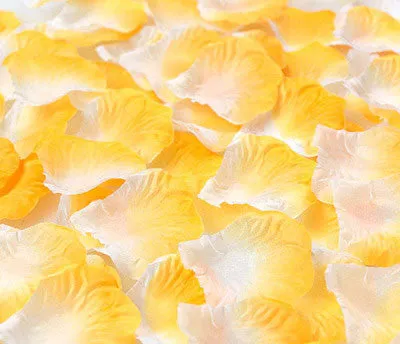 100PCS rose petals wedding decoration silk festival party table table confetti decoration