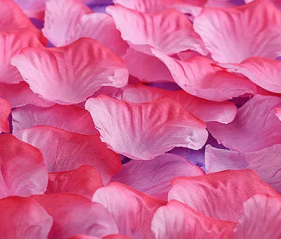 100PCS rose petals wedding decoration silk festival party table table confetti decoration