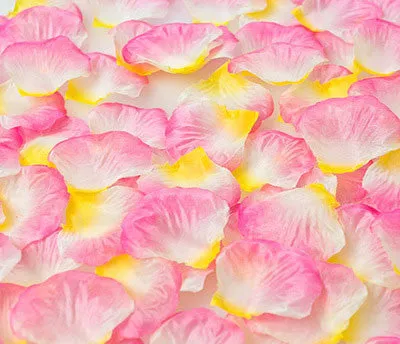 100PCS rose petals wedding decoration silk festival party table table confetti decoration