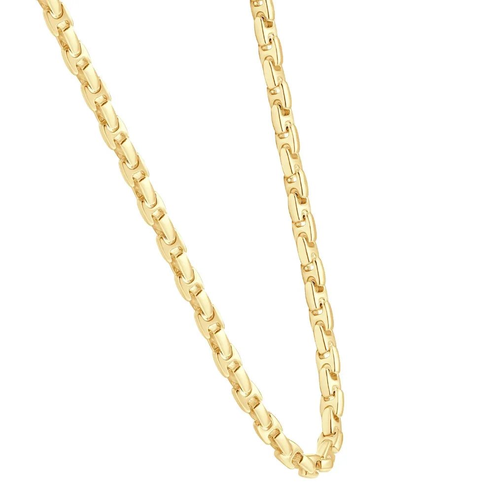 14k Yellow Gold Women's 24" Chain Necklace 42 Grams 7mm Thick