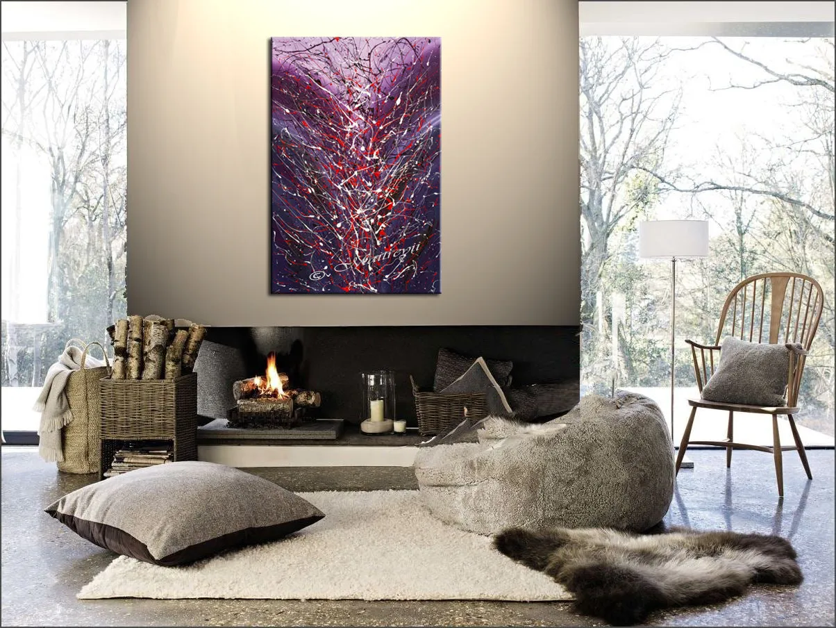 Abstract Painting For Sale Large Oil Painting On Canvas - Luxury Modern Wall Art | Sparkling Beauty 4