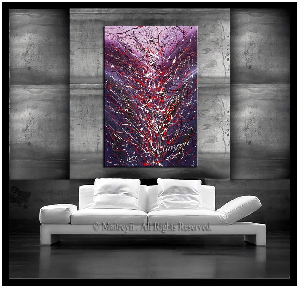 Abstract Painting For Sale Large Oil Painting On Canvas - Luxury Modern Wall Art | Sparkling Beauty 4