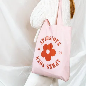 Aprés Vous Original Logo Tote Bag Candy Pink