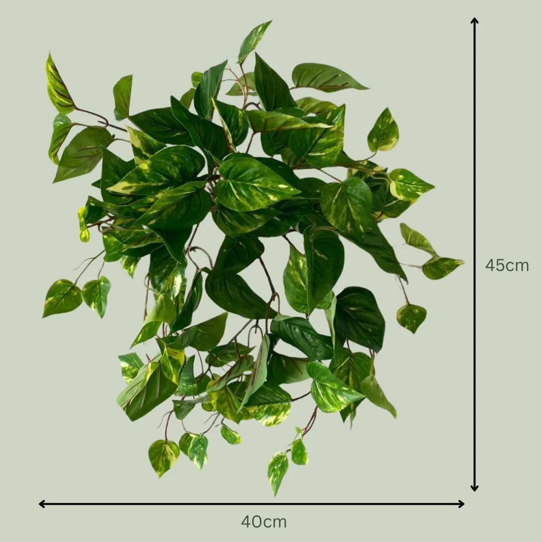 Artificial Pothos Bush | Outdoor Plant