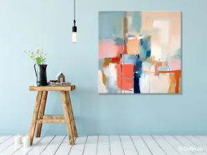 Canvas Paintings, Large Abstract Art for Bedroom, Simple Modern Acrylic Artwork, Modern Original Abstract Wall Art, Contemporary Canvas Art