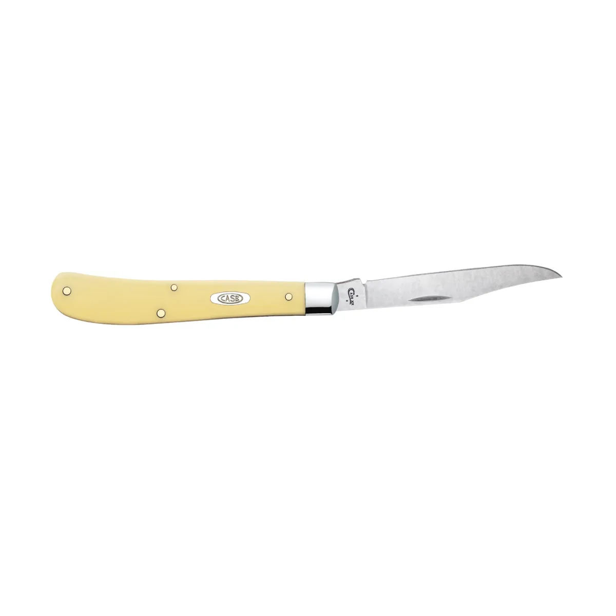 CASE KNIVES YELLOW SYNTHETIC SLIMLINE TRAPPER