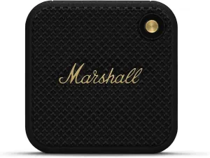 Certified Refurbished - Marshall - Willen BT Portable Speaker - Black & Brass