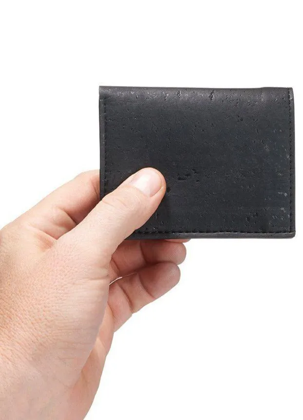 Cork Wallet col. black