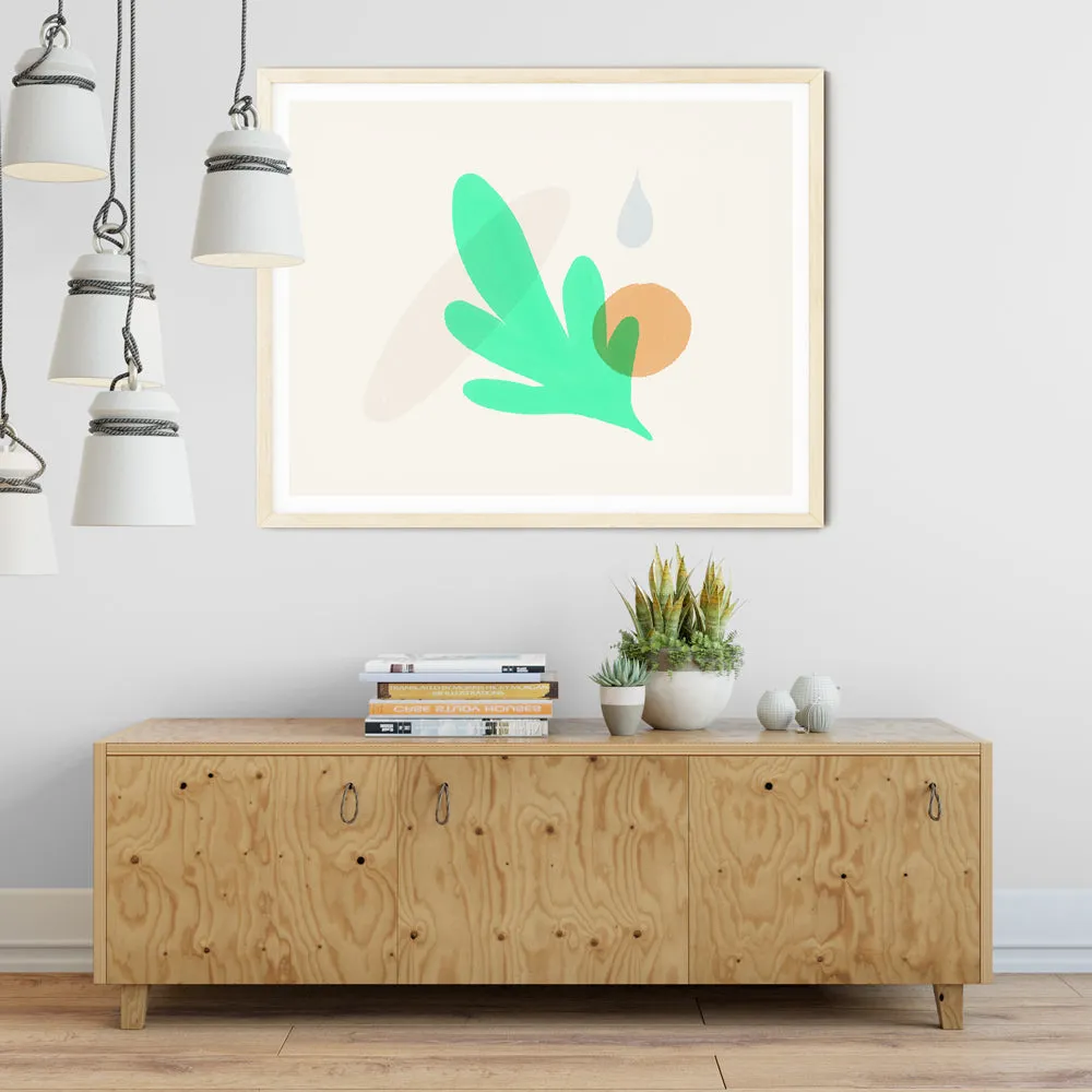 Environmental Art Print "Grow" Escapism Series