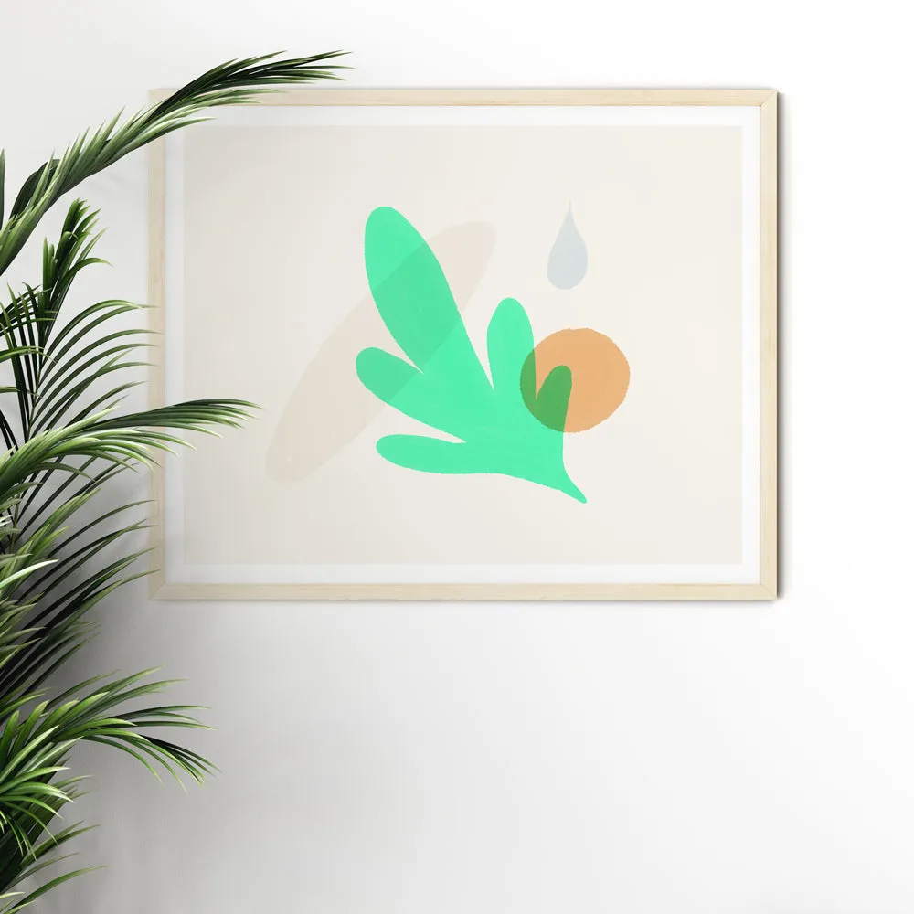 Environmental Art Print "Grow" Escapism Series