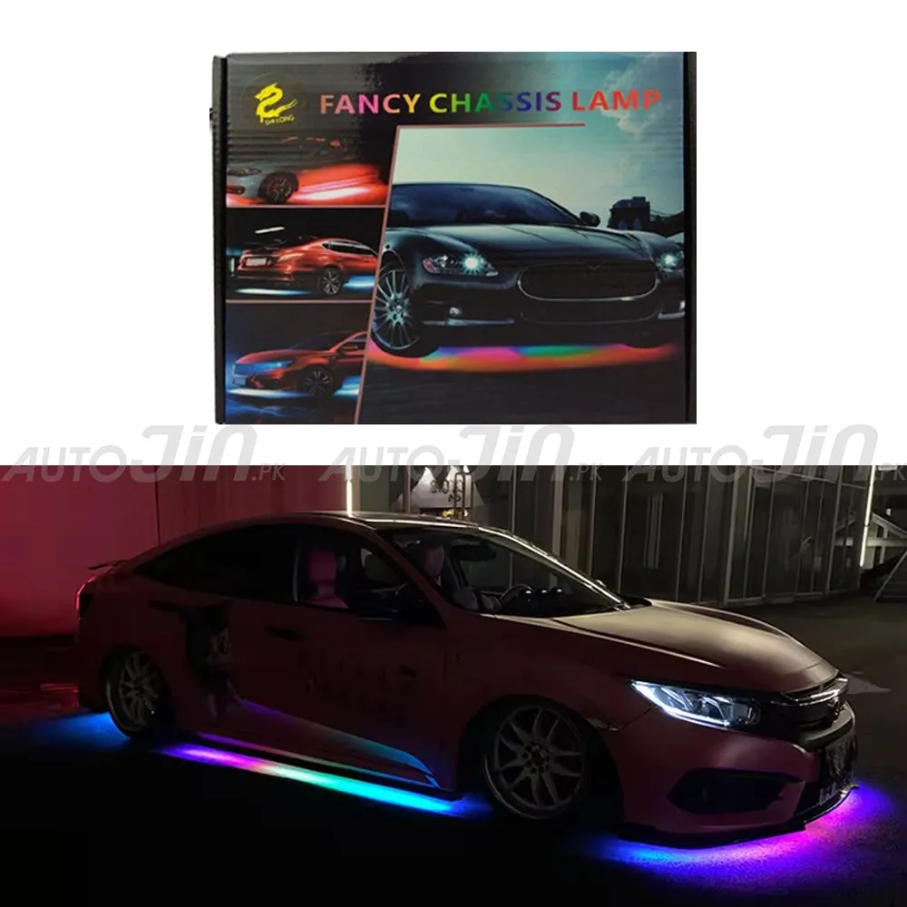 Fancy RGB 12V LED Strips Car Chassis Ambient Light With App