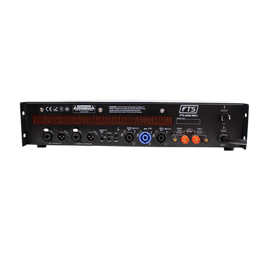 Fts Professional Power Amplifier [FTS-6000 MK3]