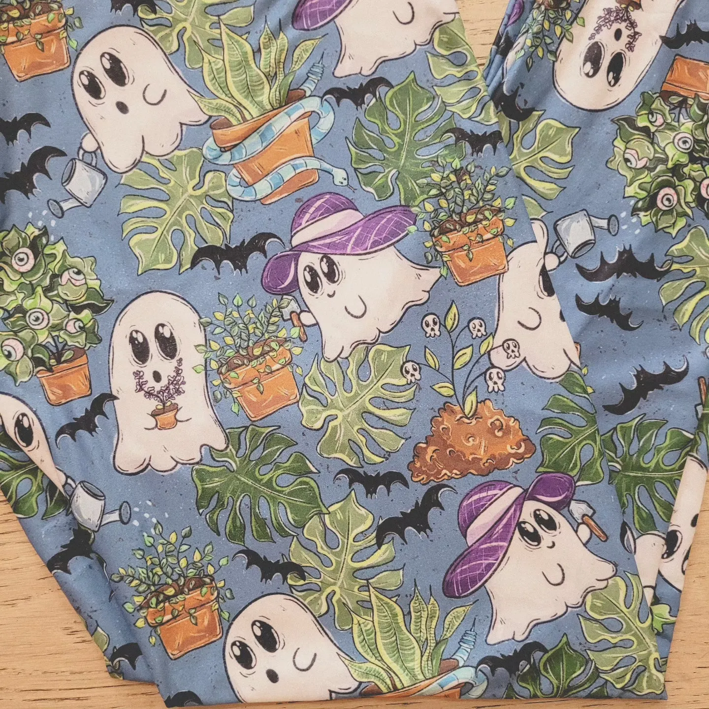 Ghost Plants (Semi-Exclusive) - High-quality Handcrafted Vibrant Leggings