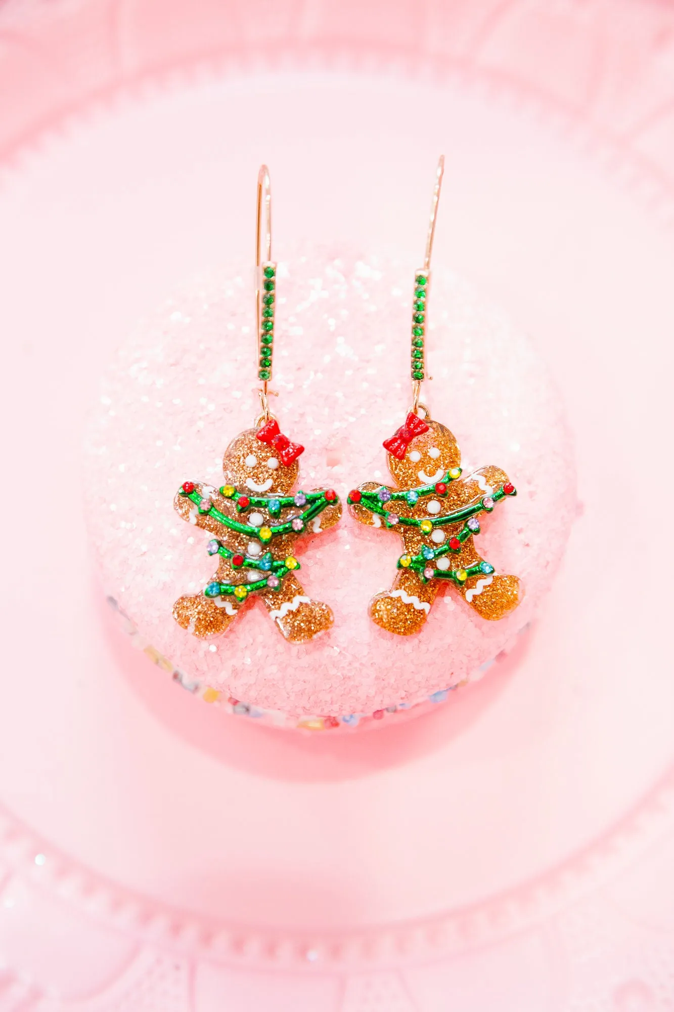 GINGERBREAD MAN EARRINGS