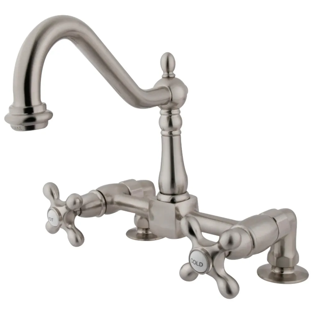 Heritage Two-Handle Traditional Bridge Kitchen Faucet