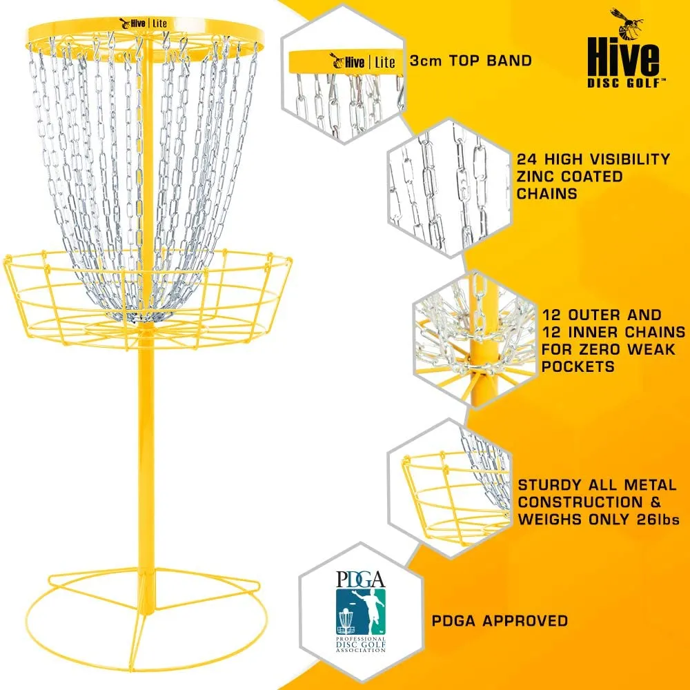 Hive Lite Disc Golf Basket