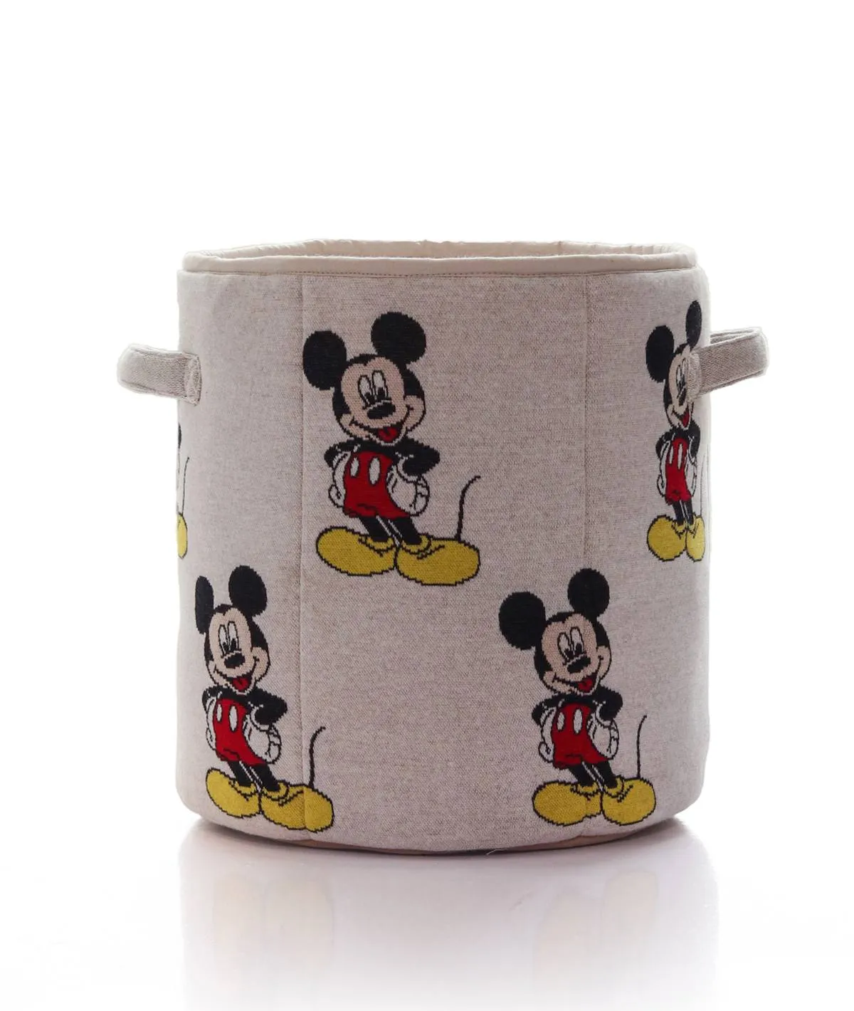 I Love Mickey Mouse - Cotton Knitted Large Kids Baskets For Assembling Toys and other Playing Accessories