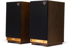 Klipsch The Sixes Powered Walnut Speakers - 1063287