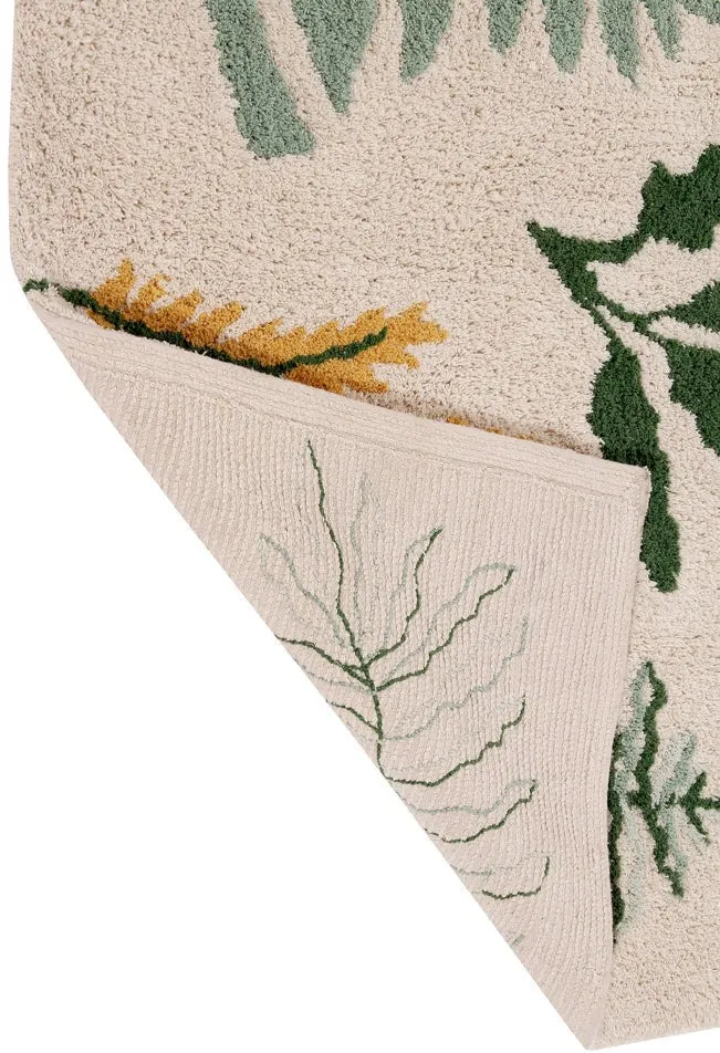 Lorena Canals Washable Rug Botanic Plants