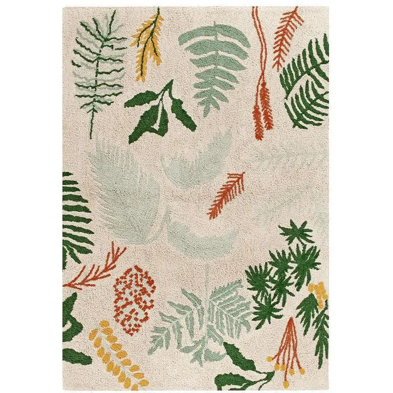 Lorena Canals Washable Rug Botanic Plants