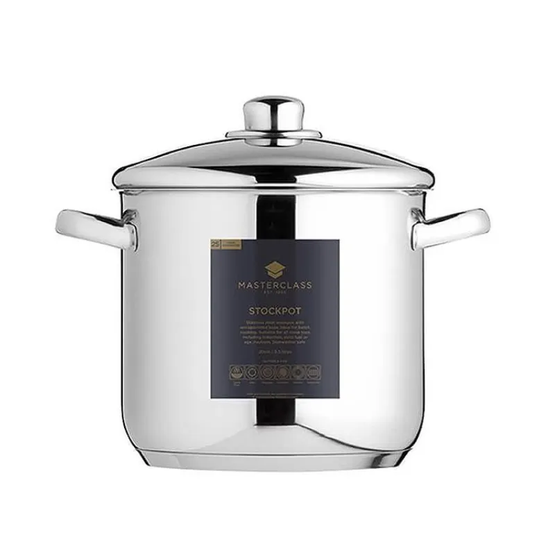 Master Class Stockpot 11Litre Stainless steel