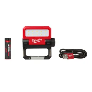 Milwaukee 2114-21 USB Rechargeable ROVER Pivoting Flood Light