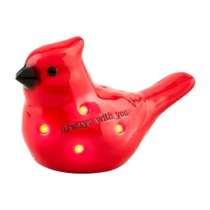 MUDPIE LIGHT UP CARDINAL SITTER