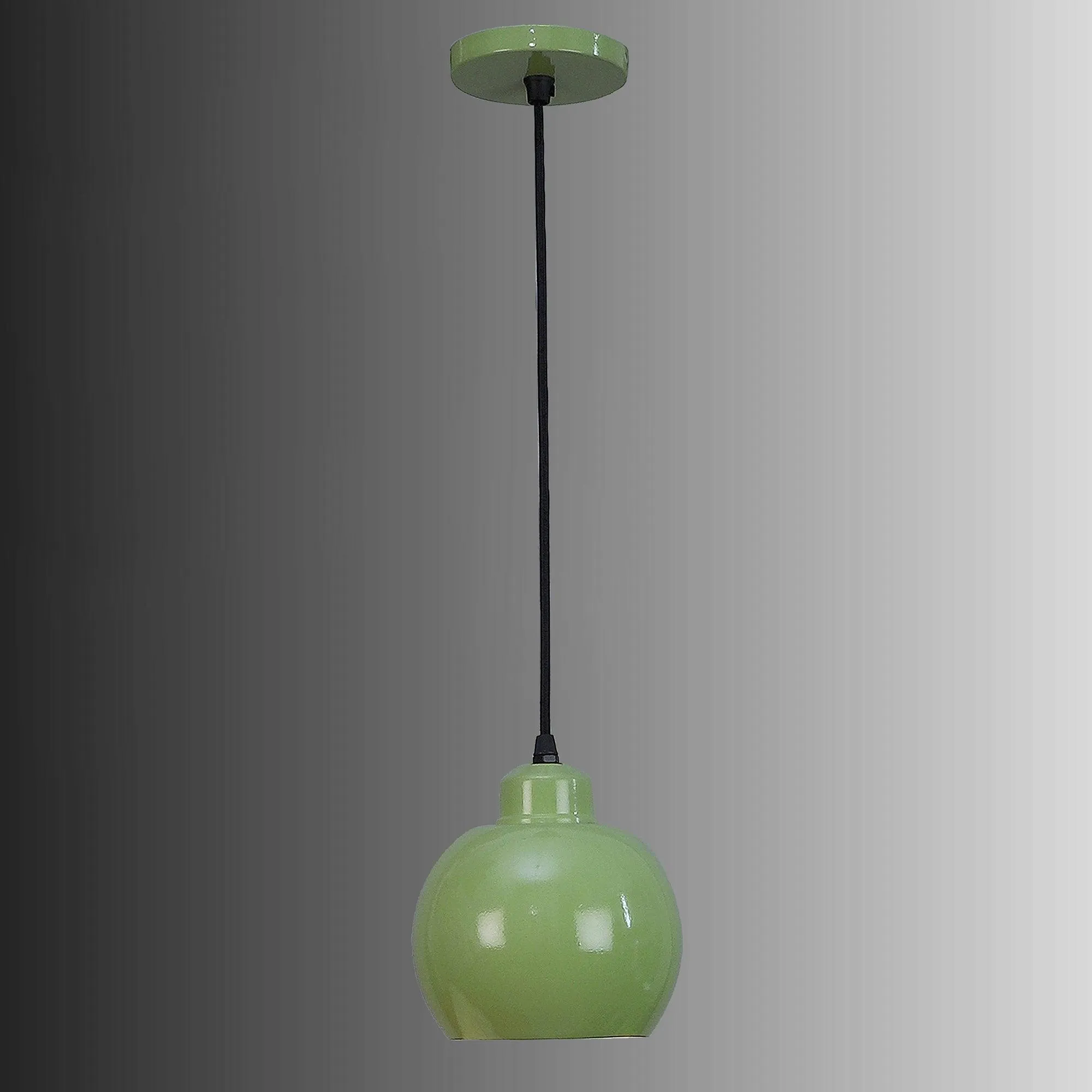 Muuto Green Metal Hanging Light by SS Lightings