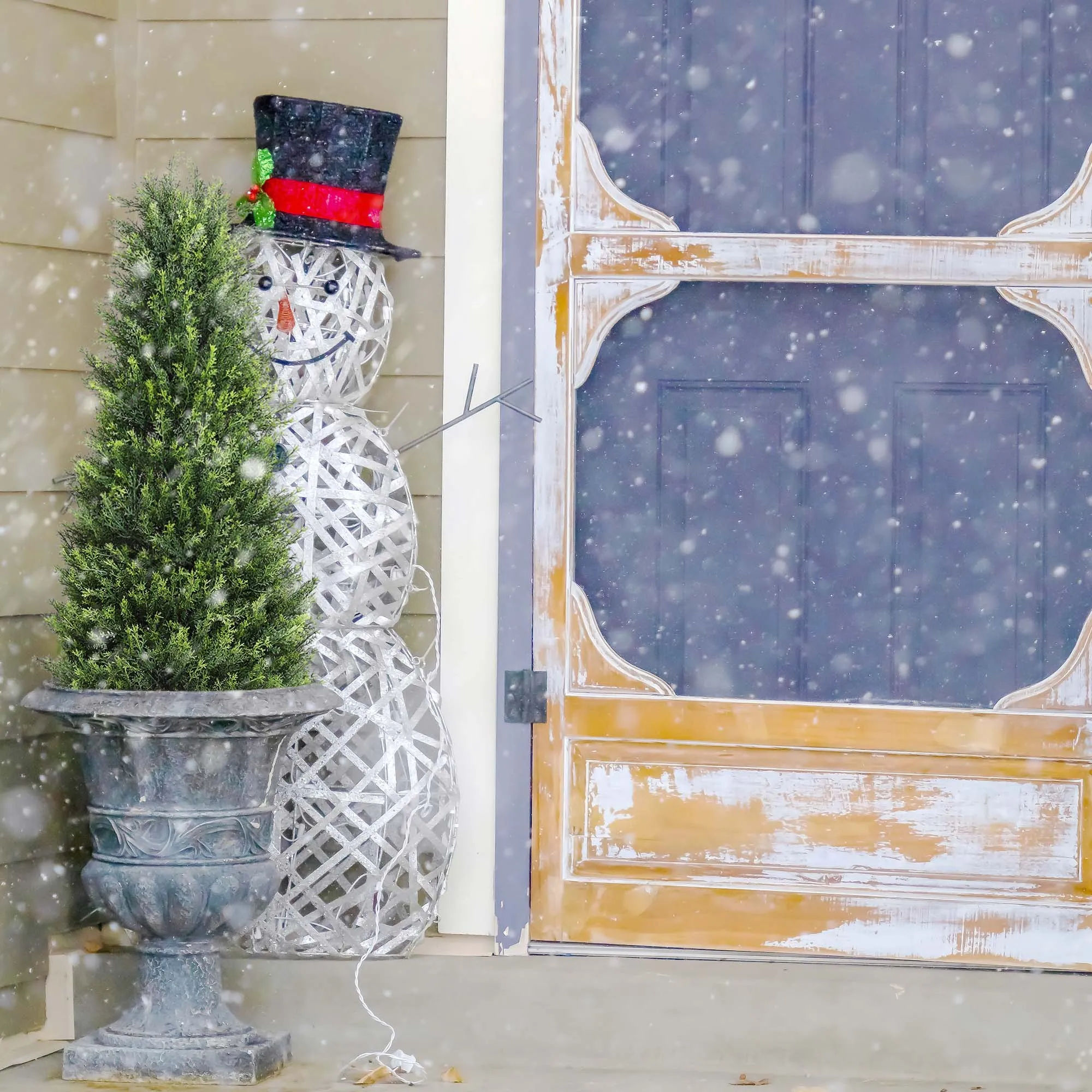 Mypoetree Faux Plants Outdoor Cedar