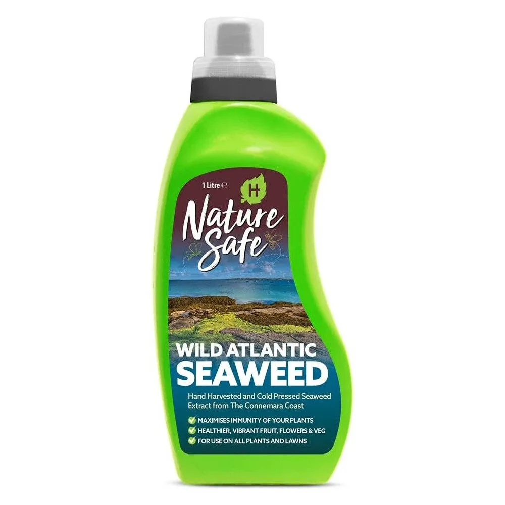 Nature Safe 1 Litre Eco-Friendly Organic Wild Atlantic Seaweed Feed