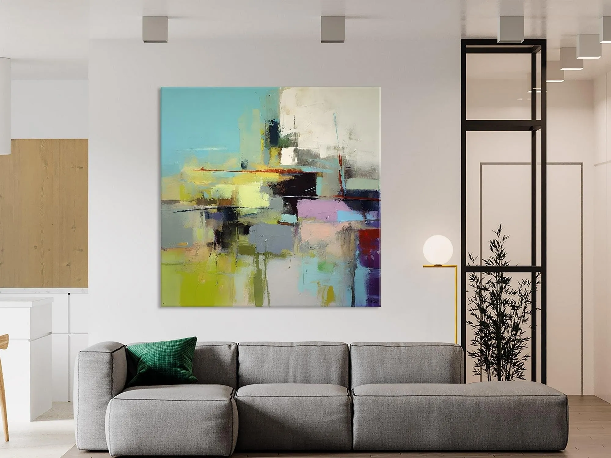 Original Modern Wall Art, Modern Canvas Paintings, Contemporary Canvas Art, Modern Acrylic Artwork, Large Abstract Painting for Bedroom