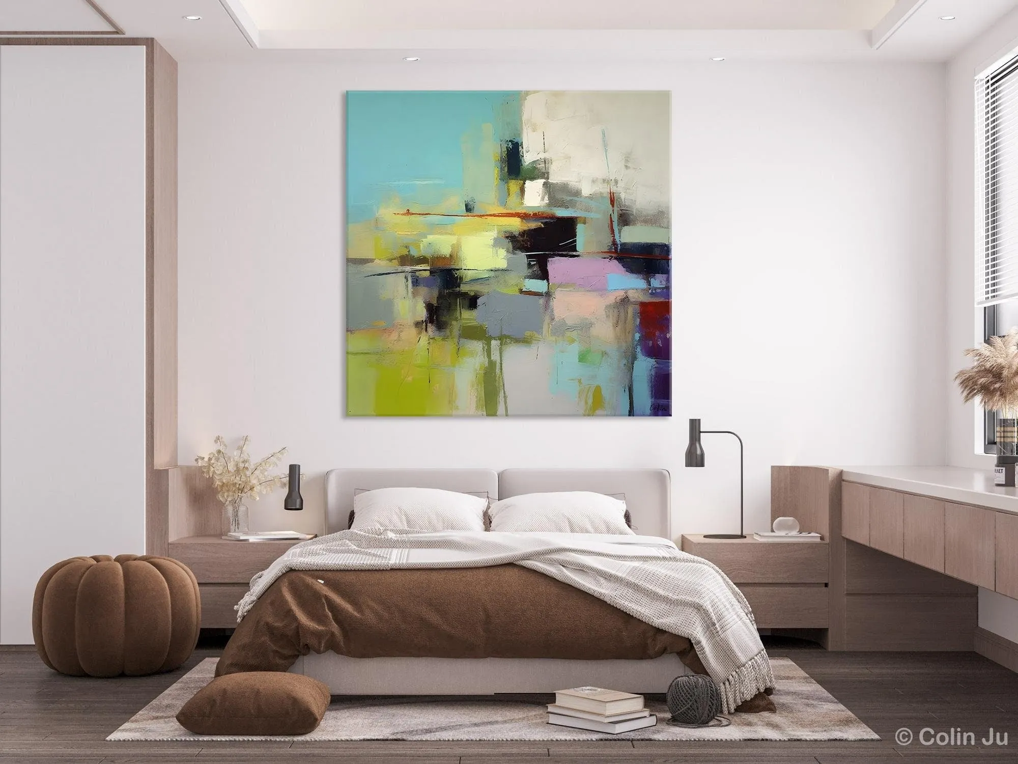 Original Modern Wall Art, Modern Canvas Paintings, Contemporary Canvas Art, Modern Acrylic Artwork, Large Abstract Painting for Bedroom