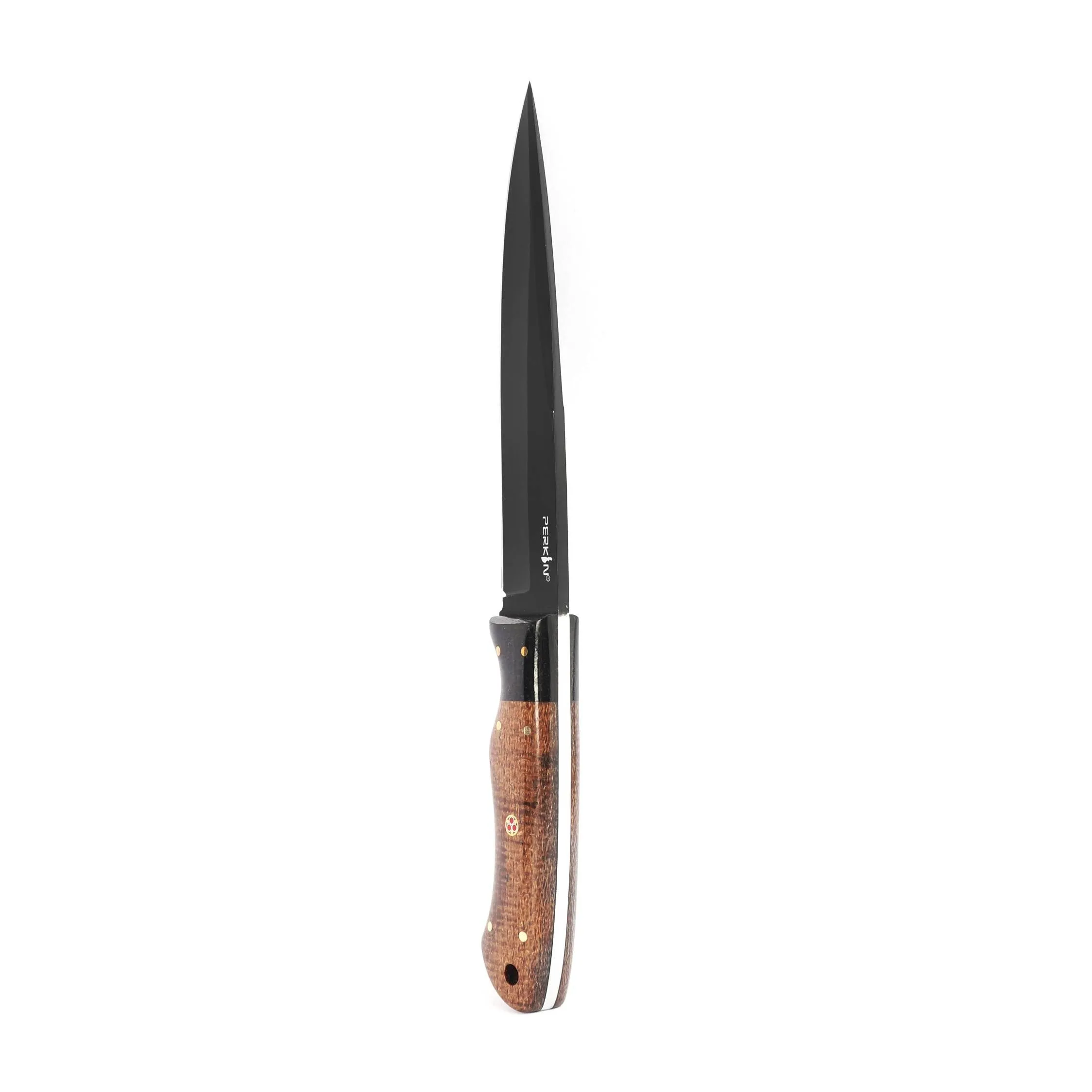 Perkin Hunting Knife With with Leather Sheath Full Tang Fixed Blade Hunting Knife - HUNTER76