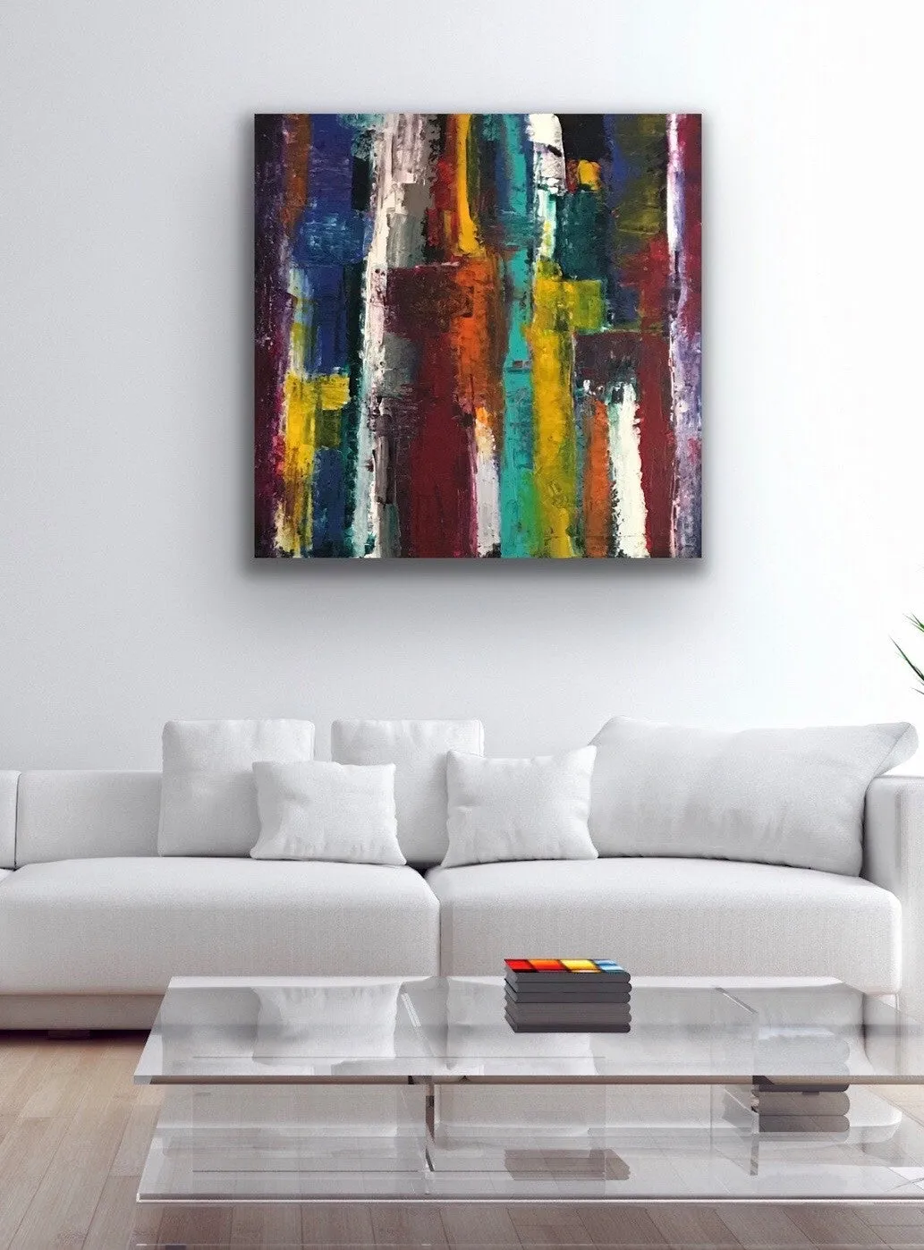 "Descent" Original Painting on Canvas