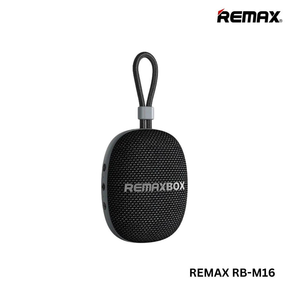 REMAX RB-M16 Vansound Series Portable Bluetooth Speaker - Black