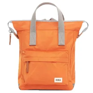 Roka Bantry B Small Sustainable Nylon Backpack - Burnt Orange