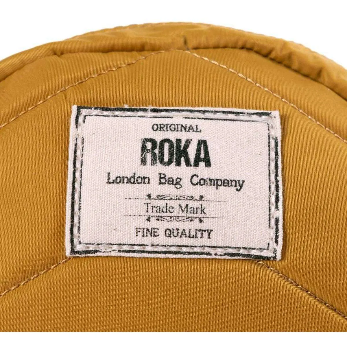 Roka Paddington B Small Sustainable Nylon Crossbody Bag - Corn Yellow