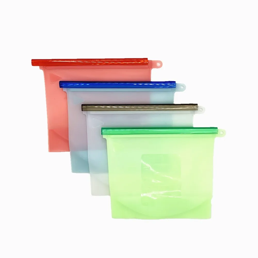 Silicone Coloured Storage Bags