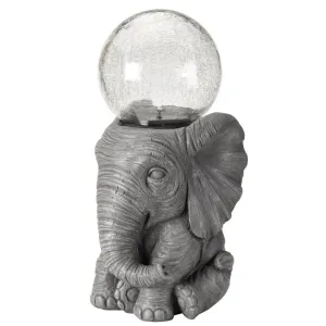 Smart Solar 36cm Elephant Colour Changing Light