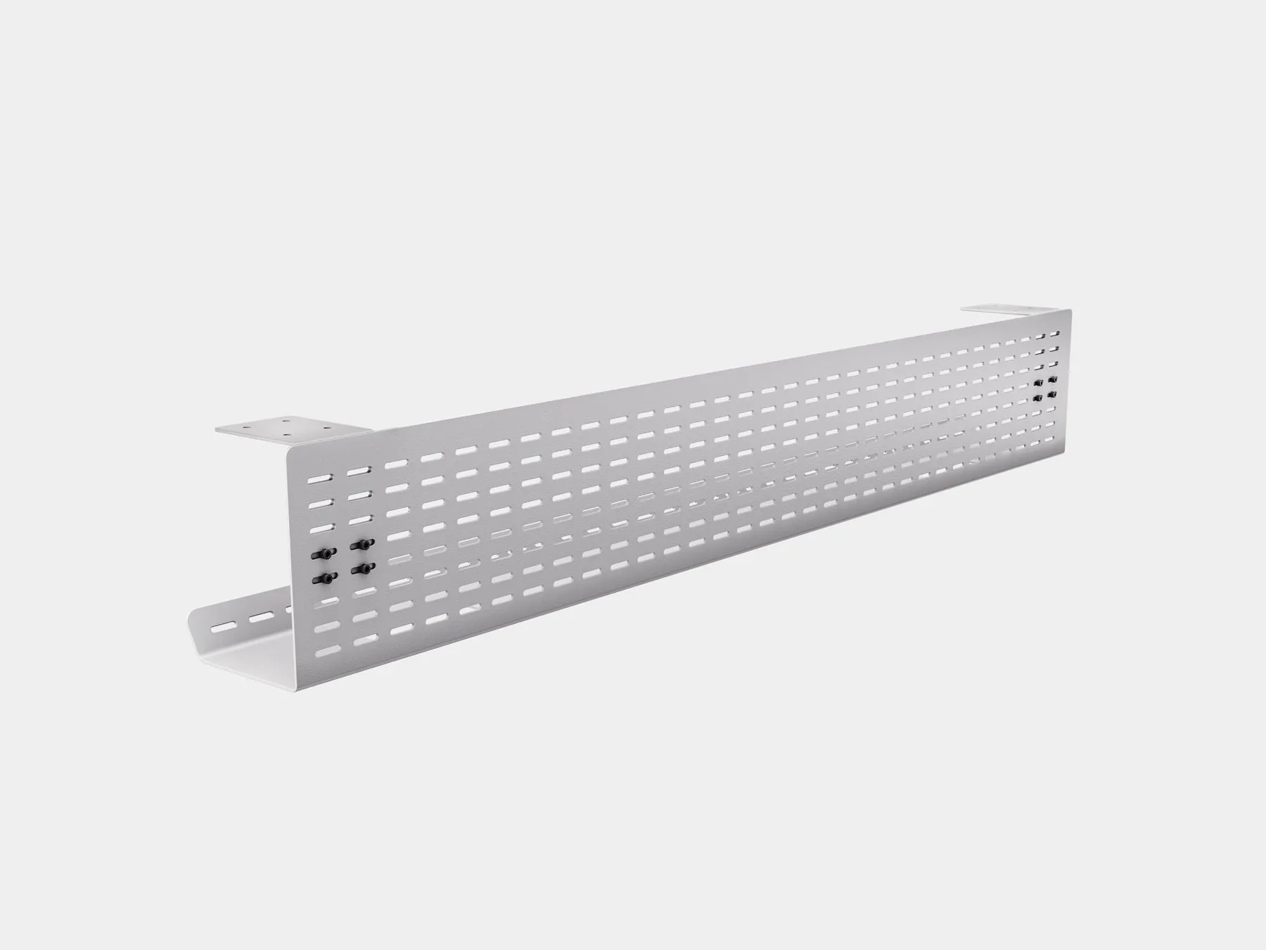 Steel underdesk organizer