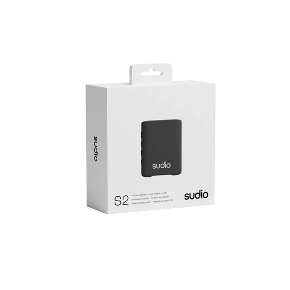 Sudio S2 Portable Speakers Black