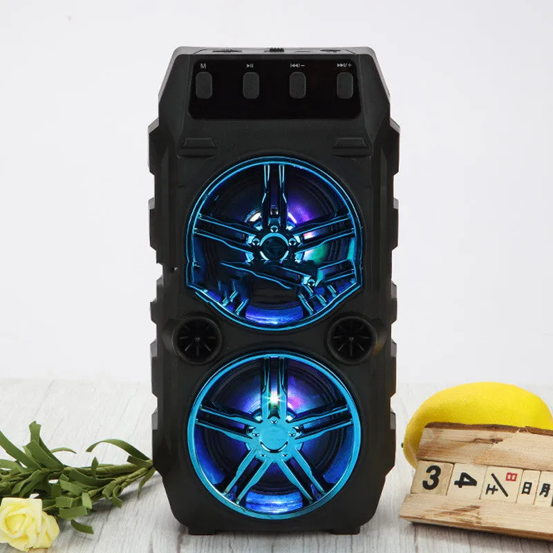 Wireless Bluetooth Speaker Dual Speakers Outdoor Portable Loud Speaker